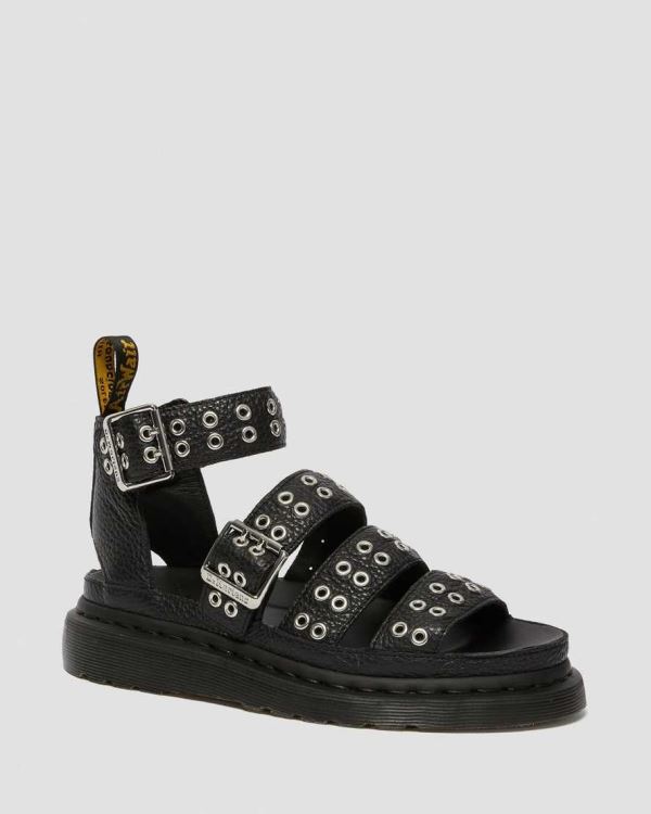 Sandalias Dr Martens Clarissa Ii Cuero Buckle Para Mujer DR9691S